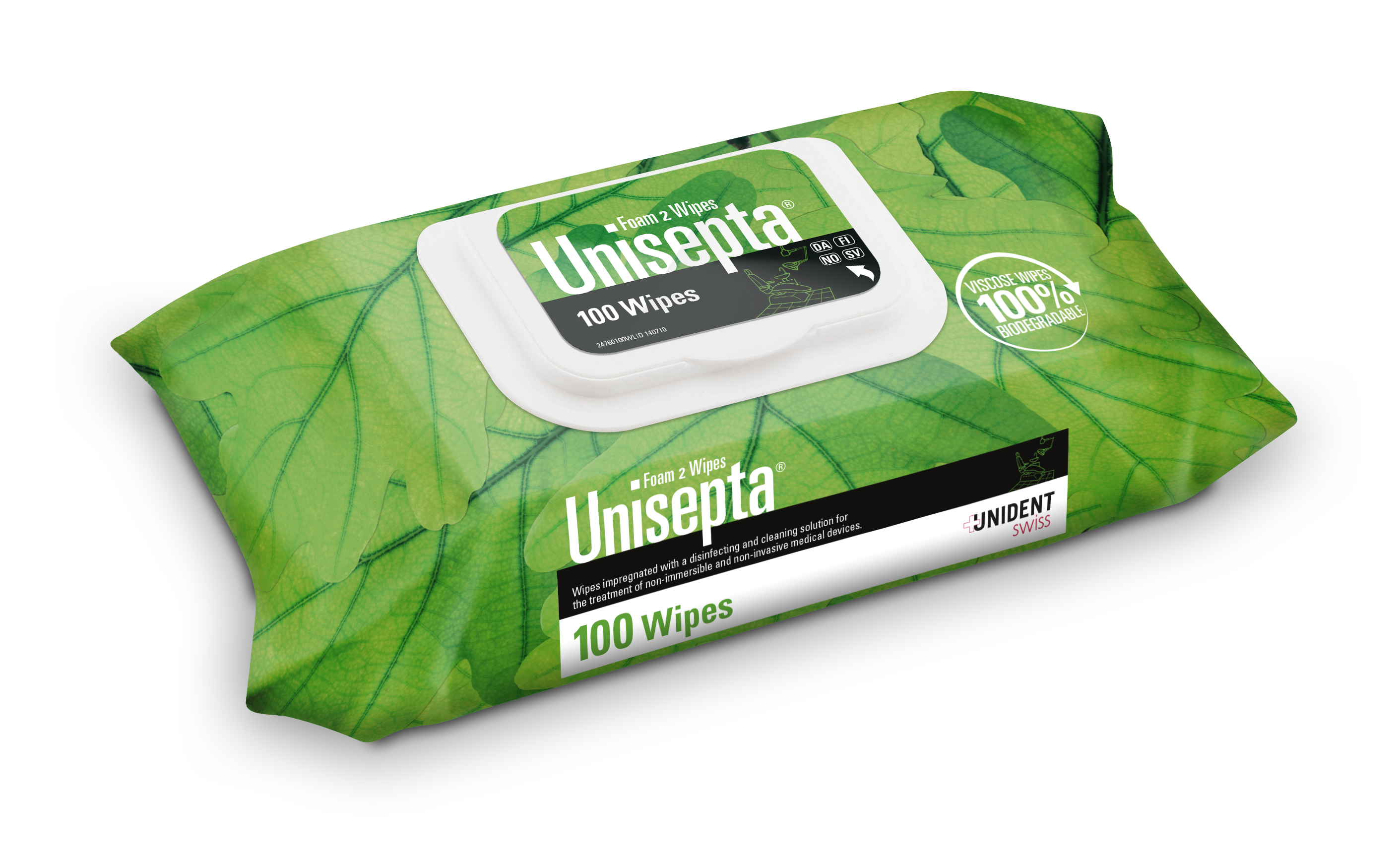Unisepta Foam 2 Wipes kendő