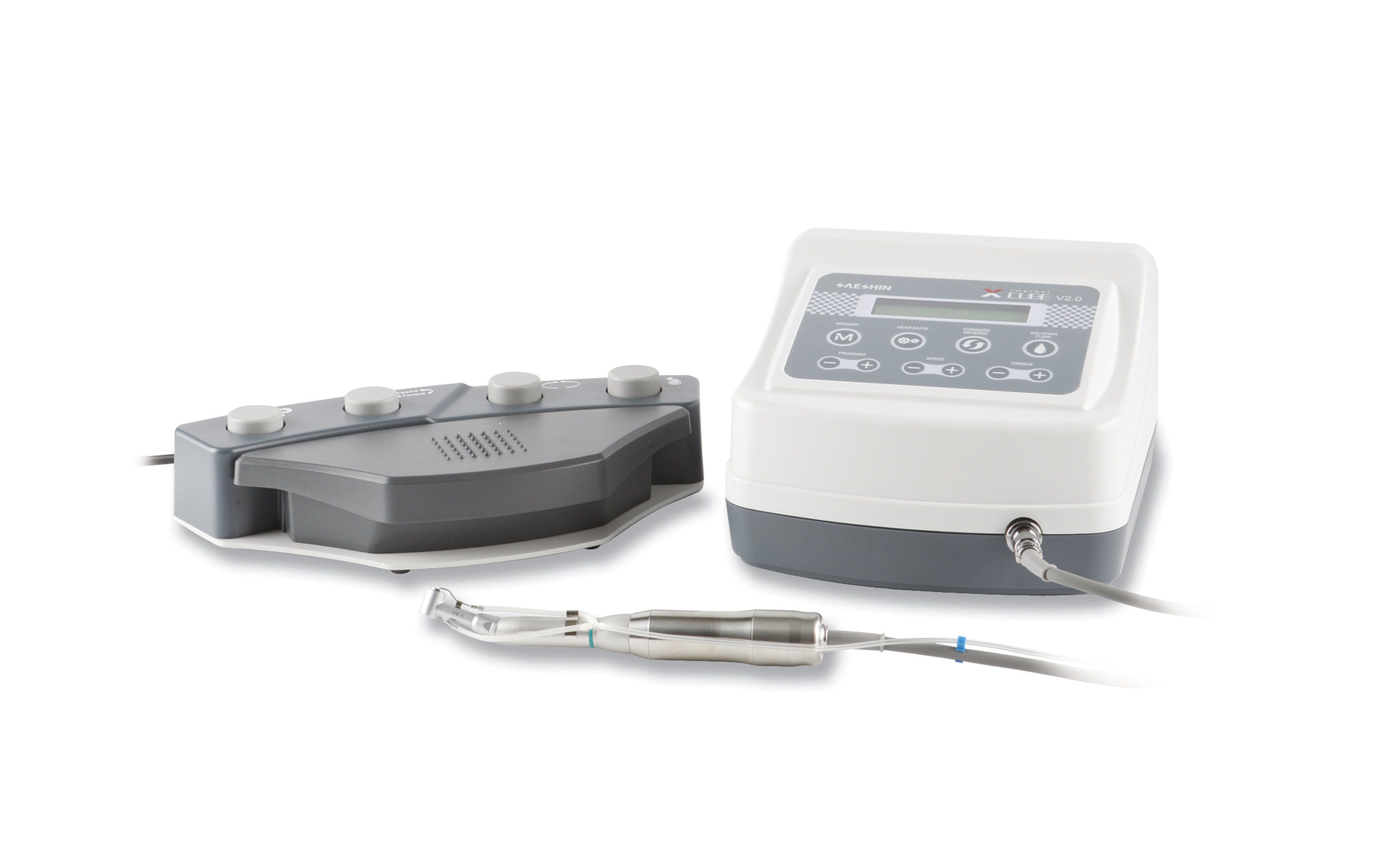 X-CUBE IMPLANTÁCIÓS MOTOR + 20:1 LASSÍTÓ KÖNYÖKDARAB